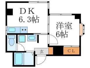 アートテラス門前の物件間取画像